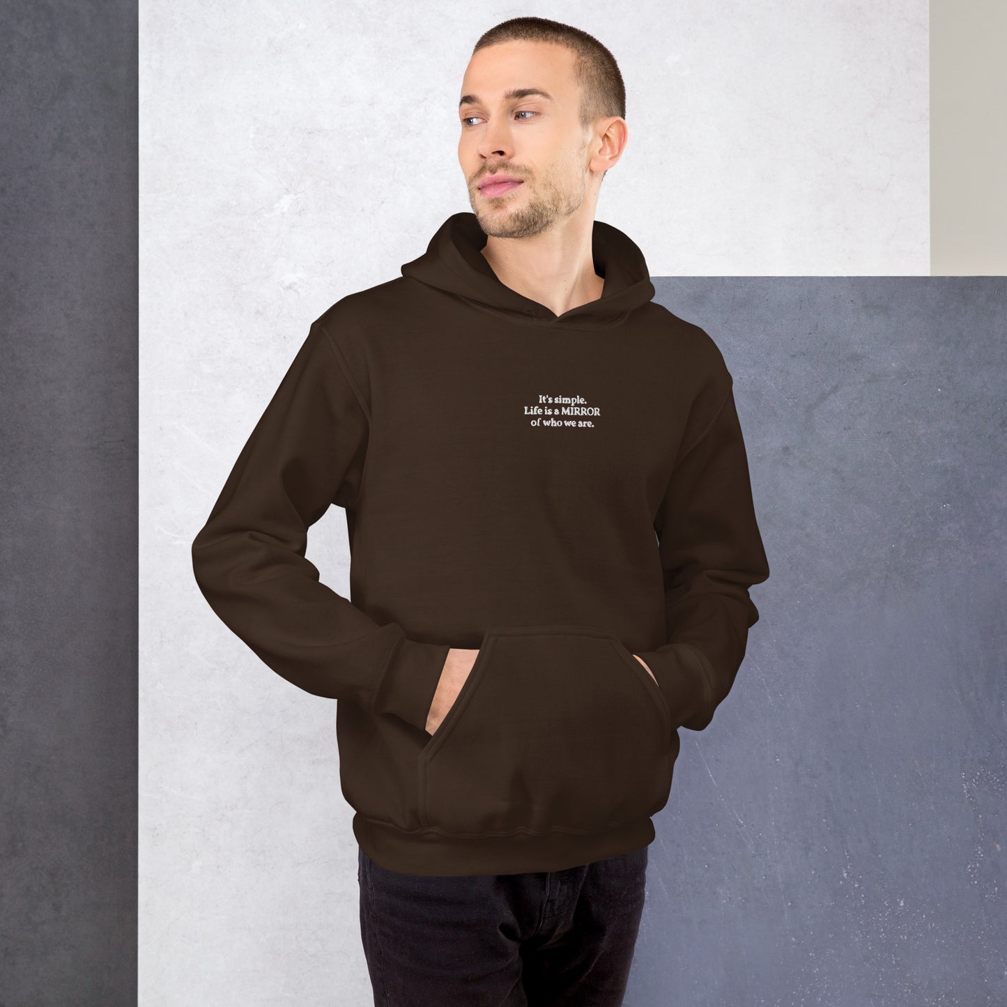 Men's Hoodie - MIRROR collection DROP vol.3 vers.W