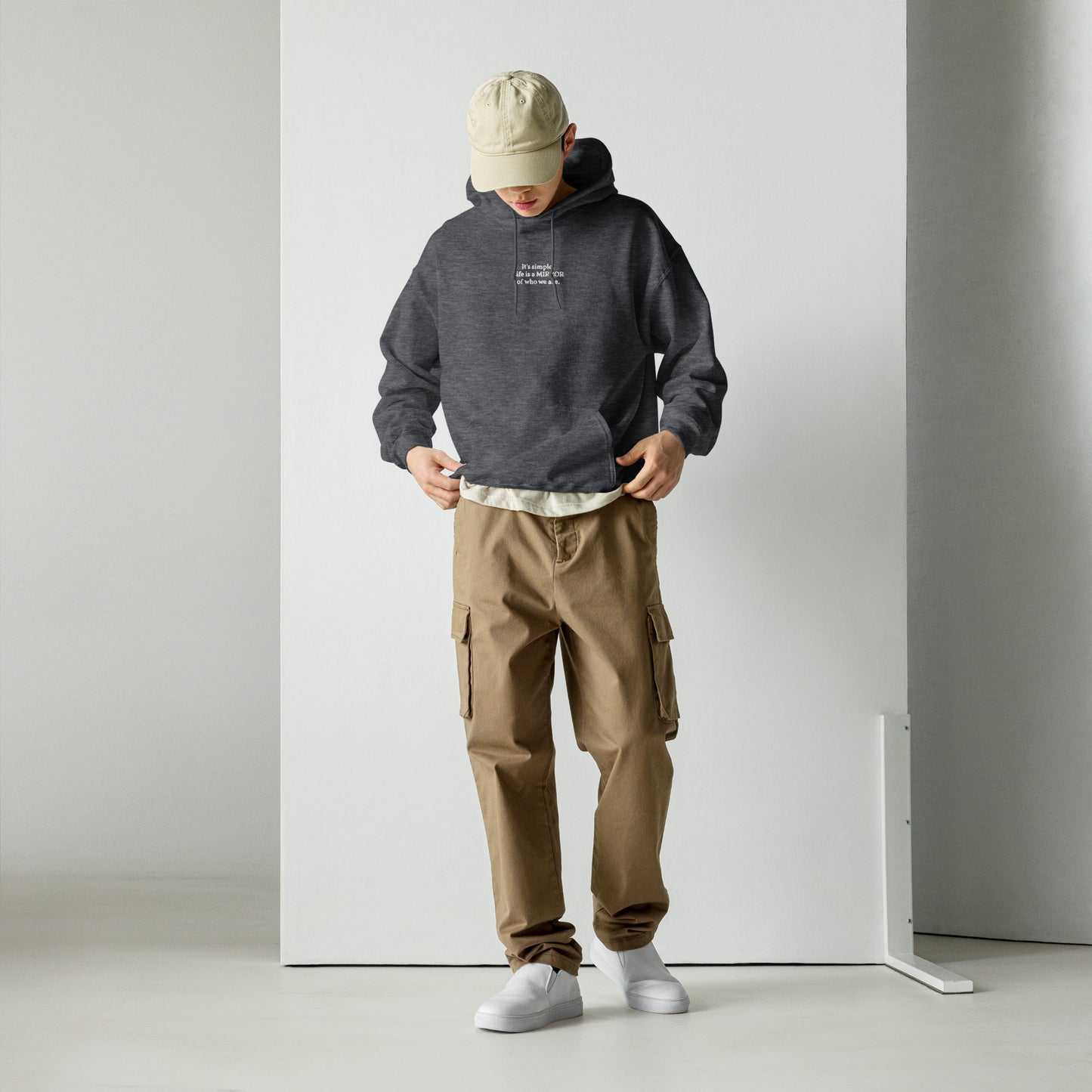 Men's Hoodie - MIRROR collection DROP vol.3 vers.W