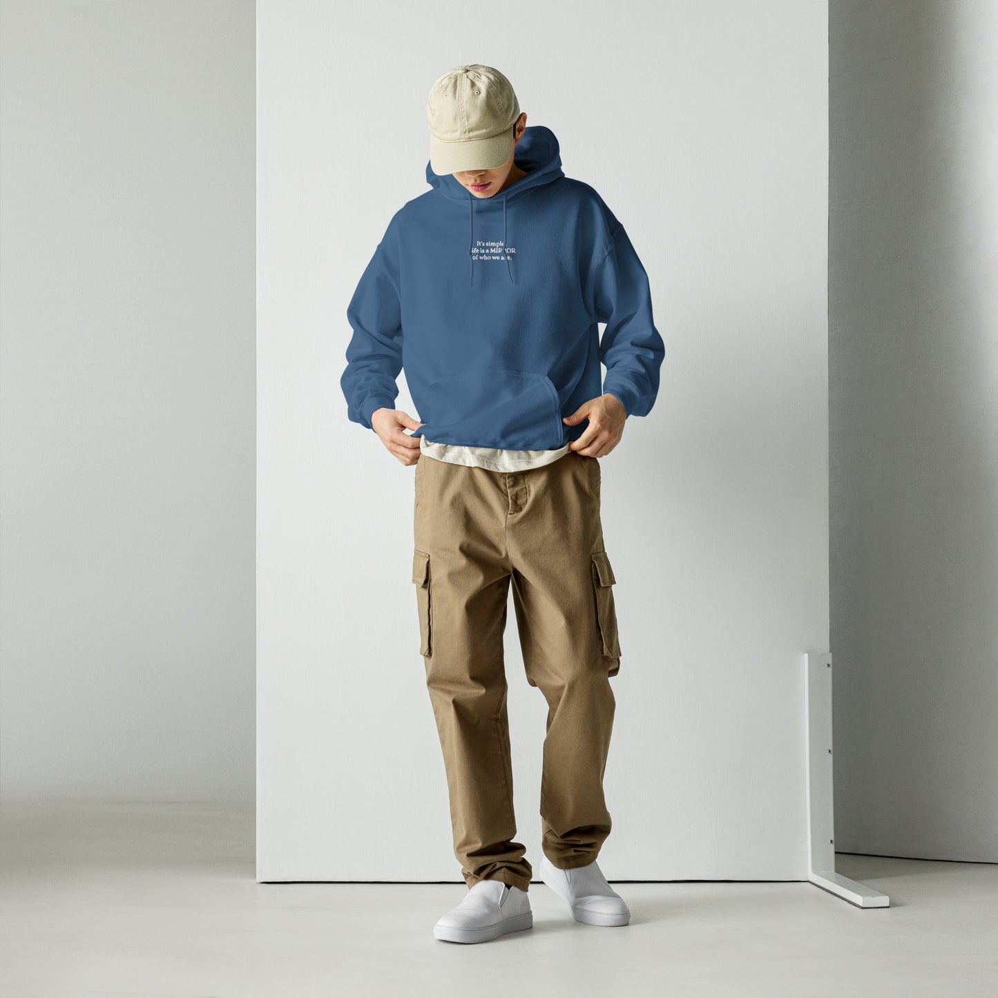Men's Hoodie - MIRROR collection DROP vol.3 vers.W