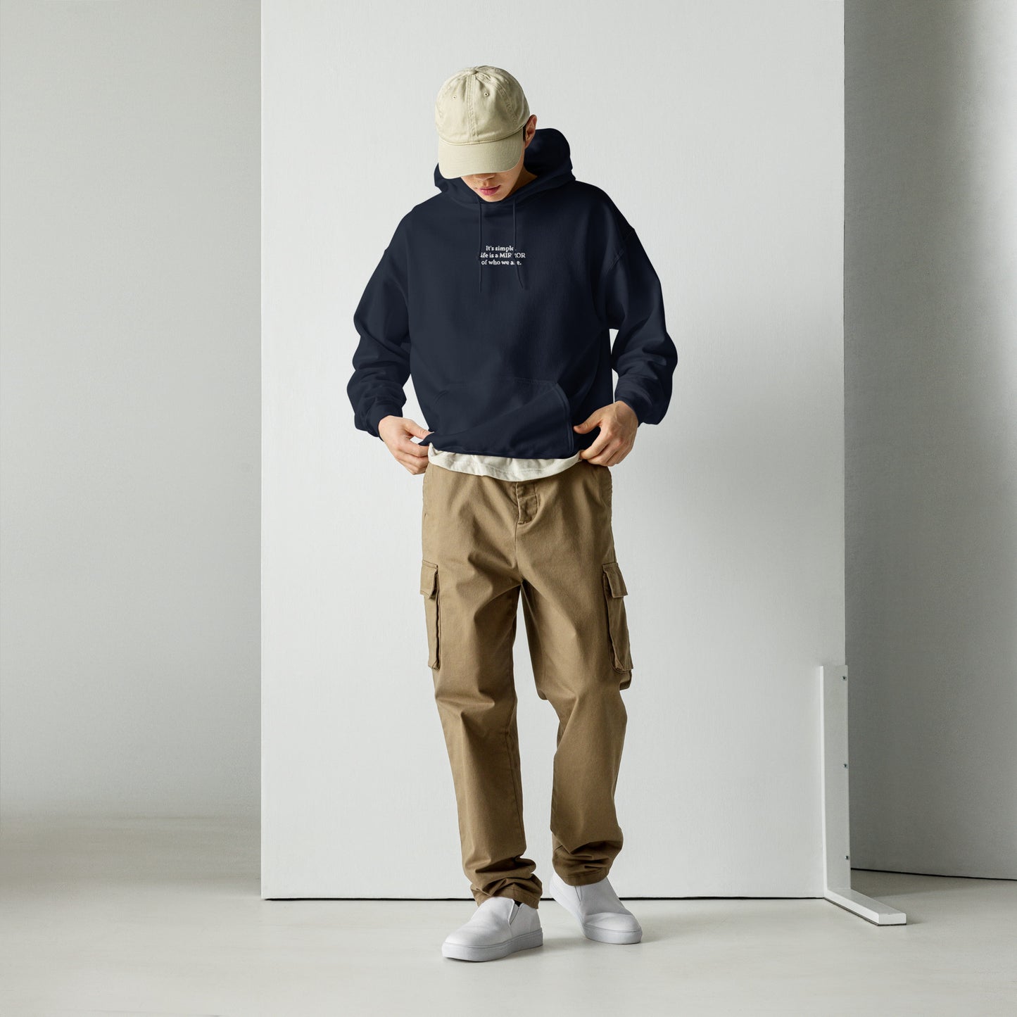 Men's Hoodie - MIRROR collection DROP vol.3 vers.W