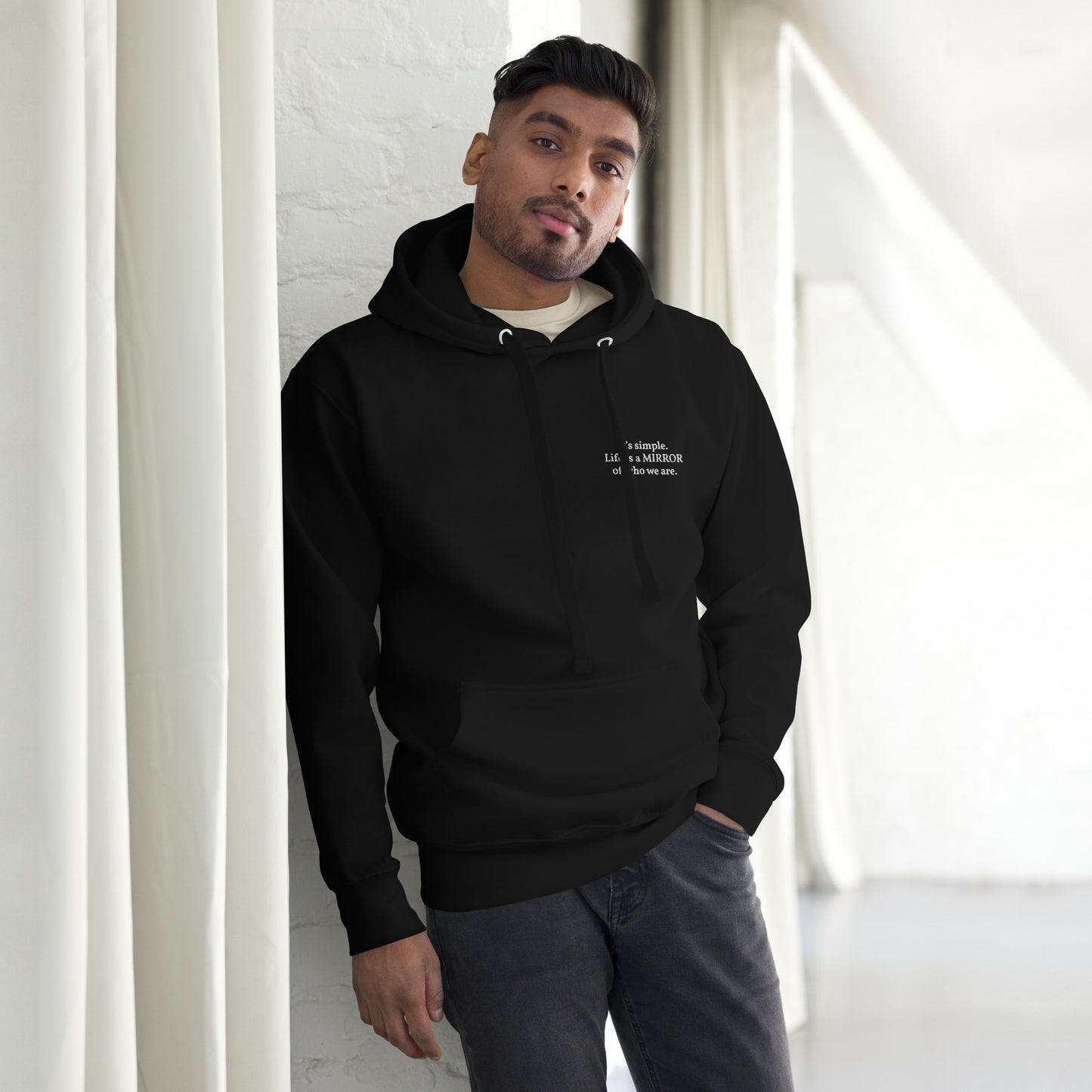 Men's Hoodie - MIRROR collection DROP vol.6 vers.W