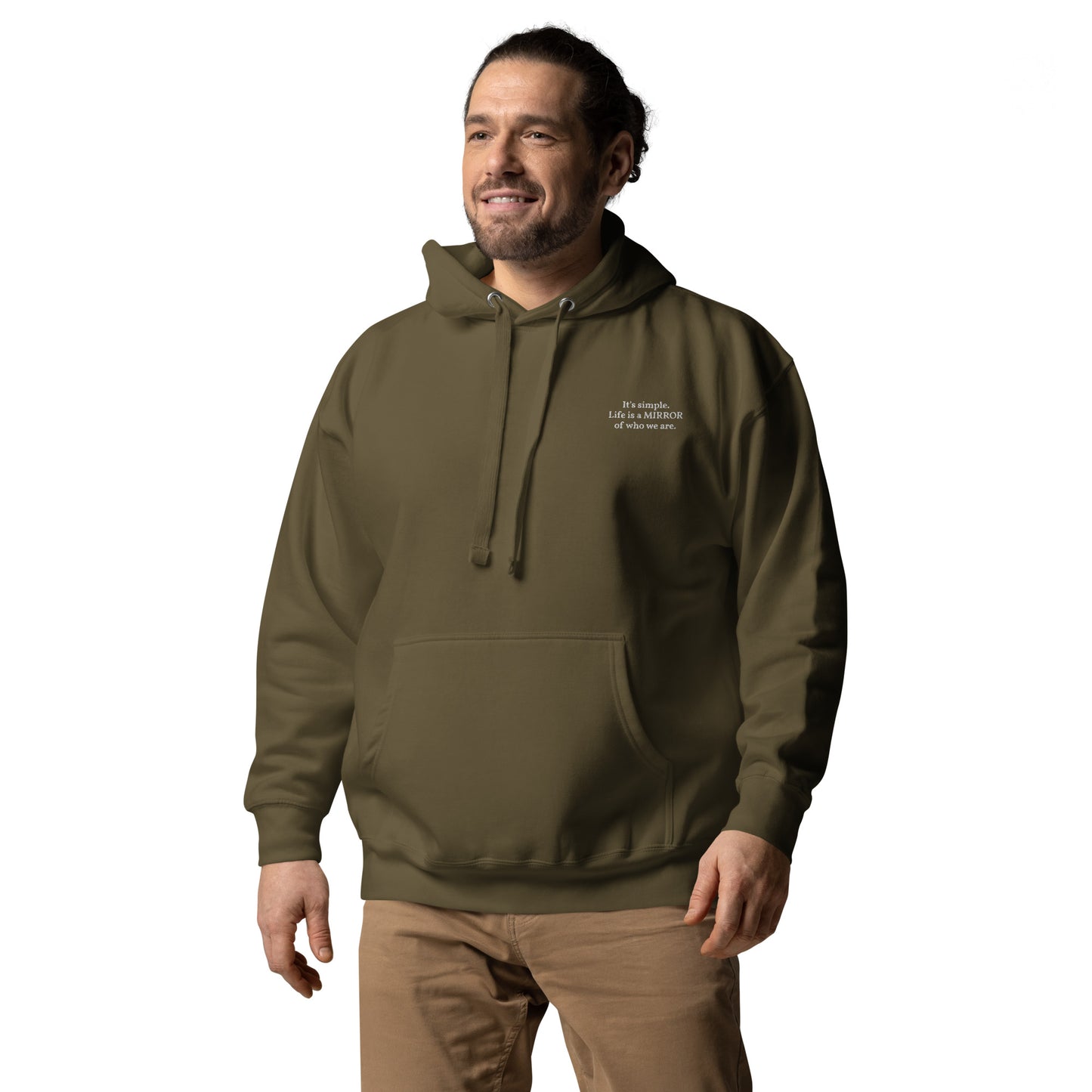 Men's Hoodie - MIRROR collection DROP vol.6 vers.W