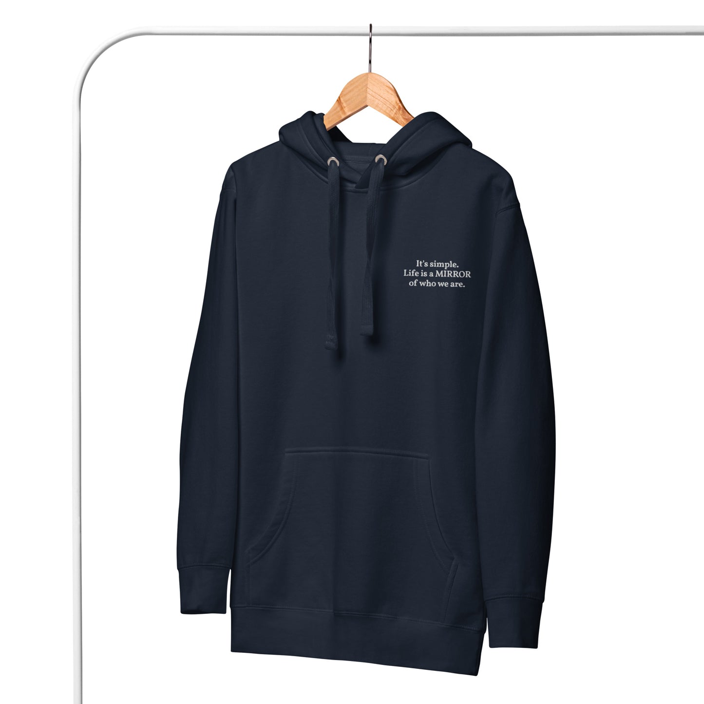 Men's Hoodie - MIRROR collection DROP vol.6 vers.W