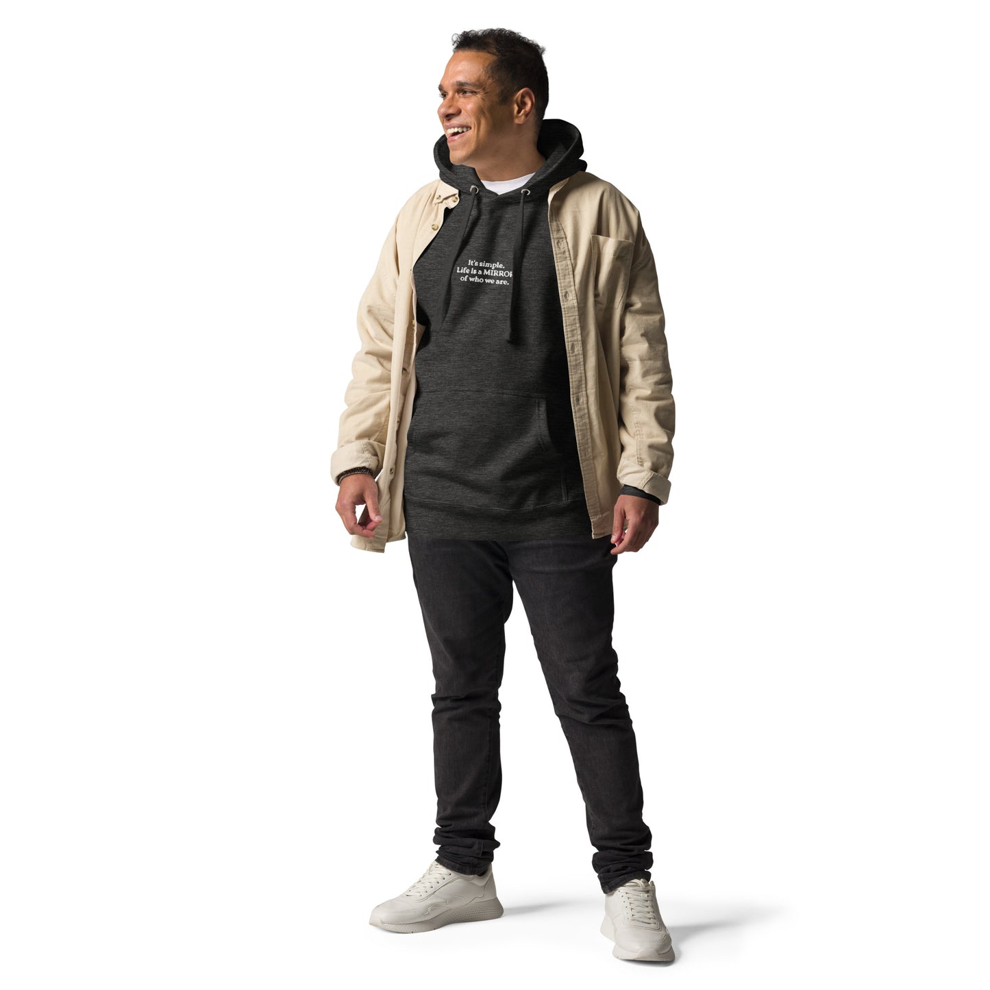 Men's Hoodie - MIRROR collection DROP vol.5 vers.W