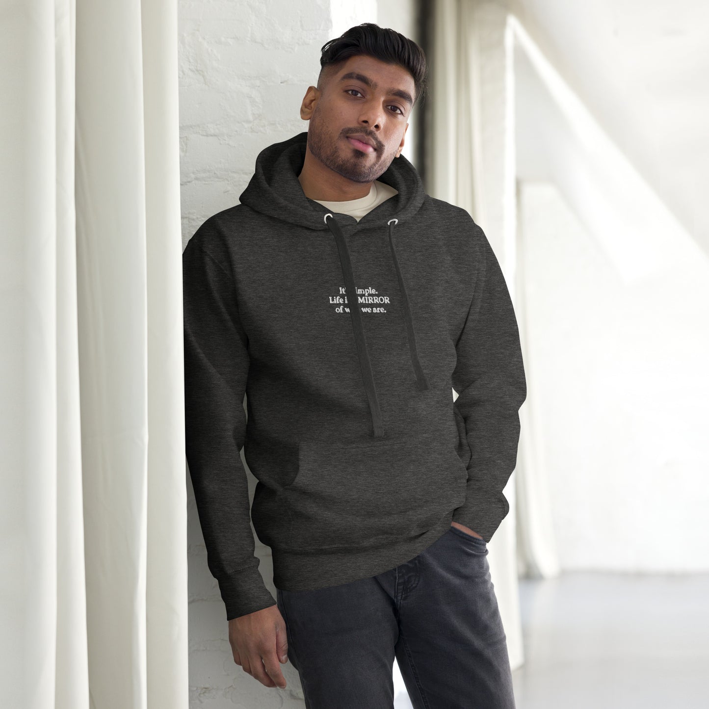 Men's Hoodie - MIRROR collection DROP vol.5 vers.W