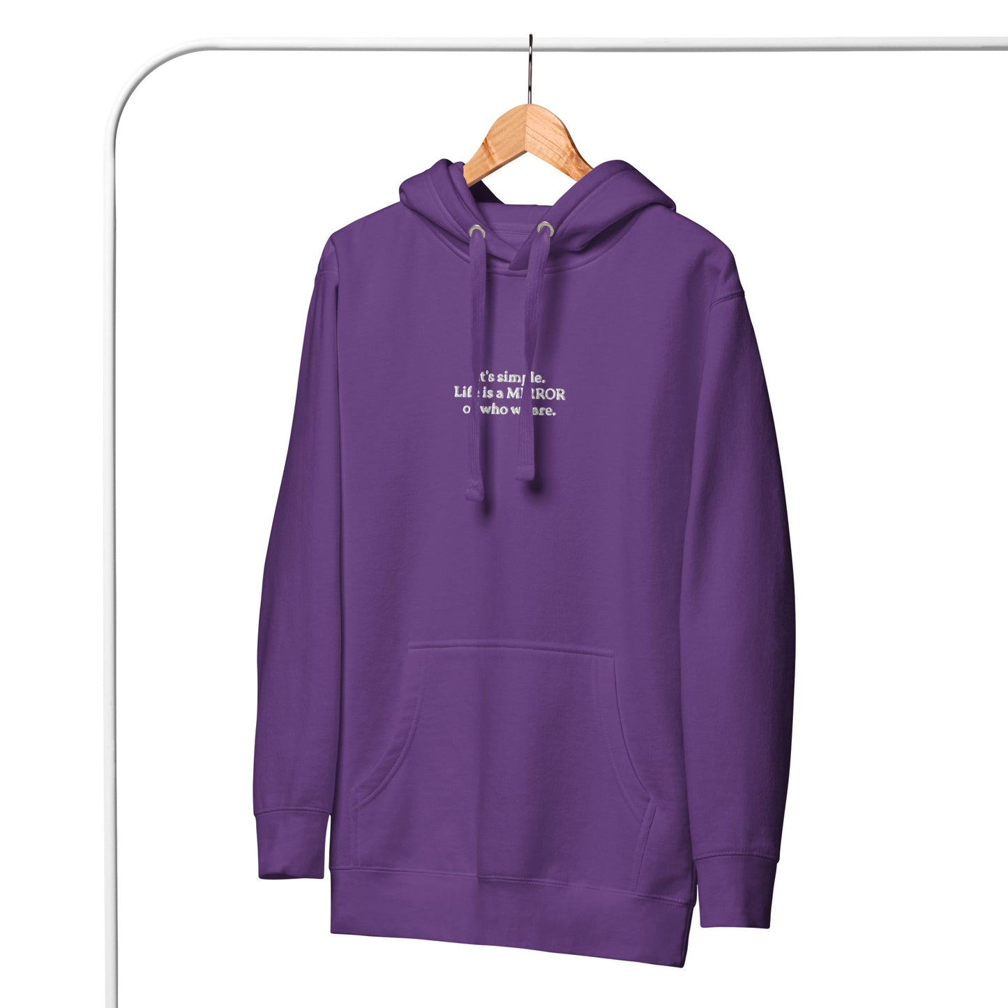 Men's Hoodie - MIRROR collection DROP vol.5 vers.W